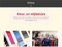 Tablet Screenshot of filline.be